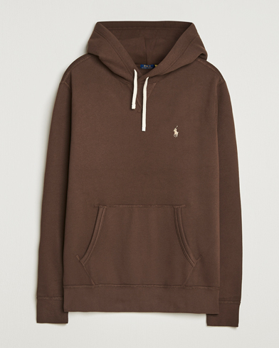 Herre | Polo Ralph Lauren | Polo Ralph Lauren RL Fleece Hoodie Nutmeg Brown