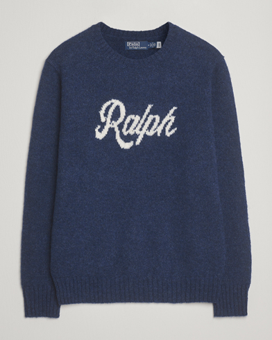 Herre | Polo Ralph Lauren | Polo Ralph Lauren Ralph Alpaca Sweater Navy Combo