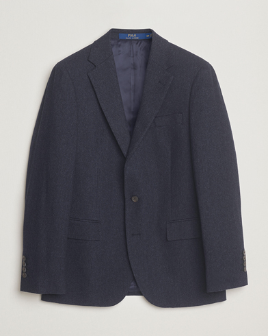 Herre | Polo Ralph Lauren | Polo Ralph Lauren Single Breasted Herringbone Sportcoat Navy