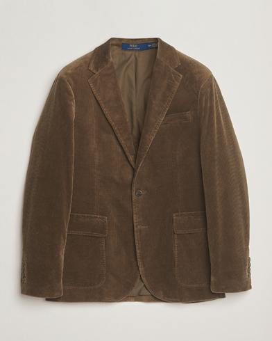 Herre | Polo Ralph Lauren | Polo Ralph Lauren Single Breasted Corduroy Sportcoat Montana Brown
