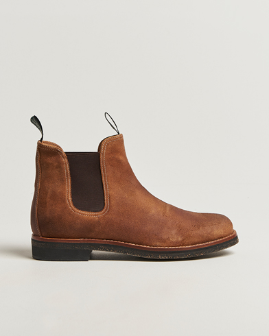 Herre | Polo Ralph Lauren | Polo Ralph Lauren Radford Chelsea Boot Light Java Suede