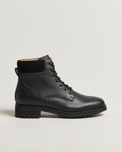 Herre | Polo Ralph Lauren | Polo Ralph Lauren Bryson Mid Boot Black Calf