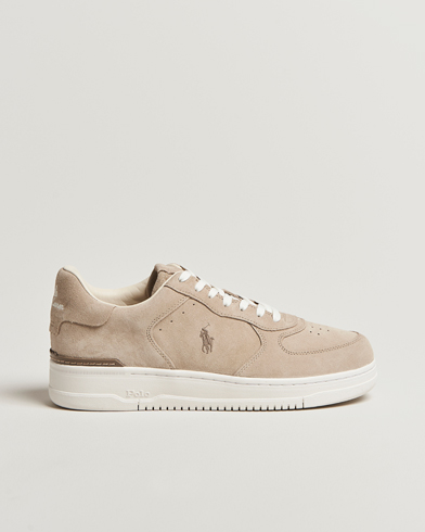 Herre | Polo Ralph Lauren | Polo Ralph Lauren Masters Court Sneakers Milkshake