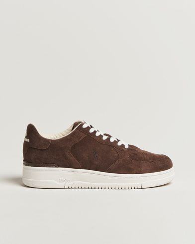 Herre | Polo Ralph Lauren | Polo Ralph Lauren Masters Court Sneakers Chocolate Brown