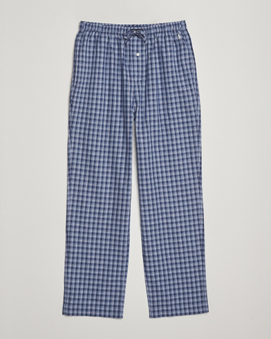 Herre | Polo Ralph Lauren | Polo Ralph Lauren Cotton Checked Pyjama Pants Navy