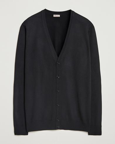 Herre | Stenströms | Stenströms Merino Cardigan Black