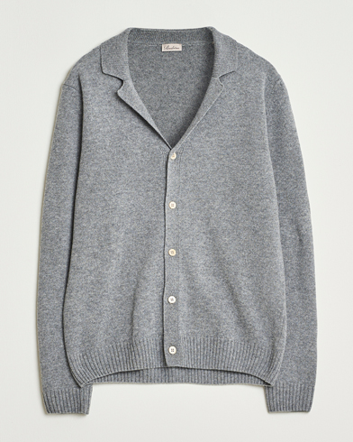 Herre | Stenströms | Stenströms Brushed Merino Cardigan Grey