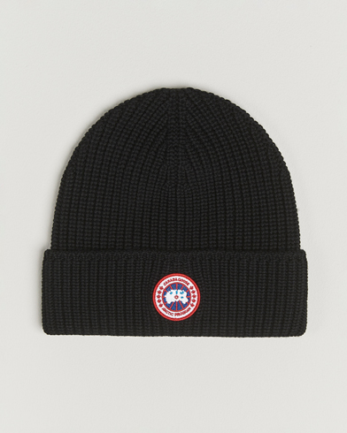 Herre | Canada Goose | Canada Goose Rib Toque Black