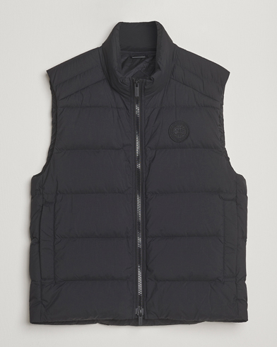 Herre | Canada Goose Black Label | Canada Goose Black Label Crofton Vest Enduraluxe Black