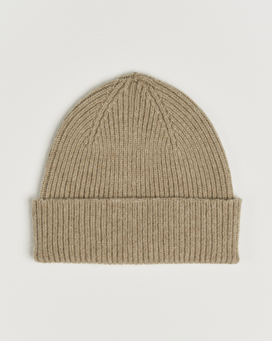 Herre | Le Bonnet | Le Bonnet Lambswool/Caregora Beanie Clay