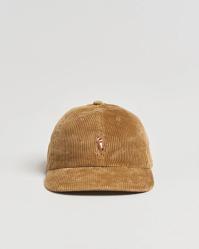 Herre | Polo Ralph Lauren | Polo Ralph Lauren Corduroy Cap Dispatch Tan