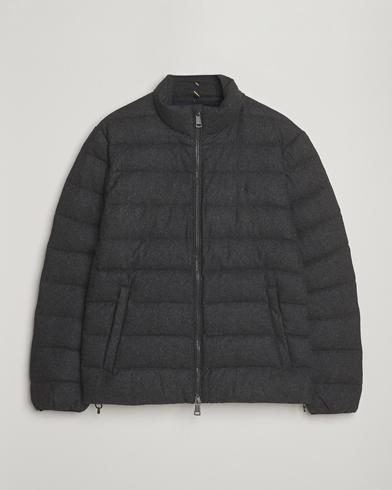 Herre | Polo Ralph Lauren | Polo Ralph Lauren Colden Wool Down Jacket Barclay Heather