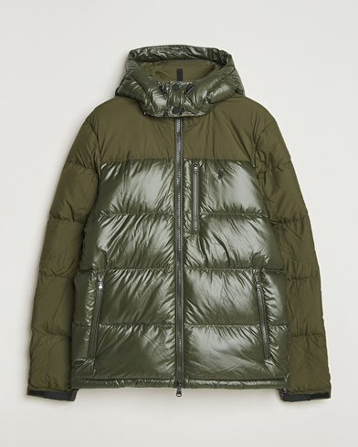 Herre | Polo Ralph Lauren | Polo Ralph Lauren Gorham Mixed Glossy Down Jacket Dark Loden