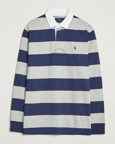 Herre | Polo Ralph Lauren | Polo Ralph Lauren Jersey Striped Rugger Navy/Andover Heather