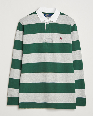 Herre | Polo Ralph Lauren | Polo Ralph Lauren Jersey Striped Rugger Vintage Pine/Andover Heather
