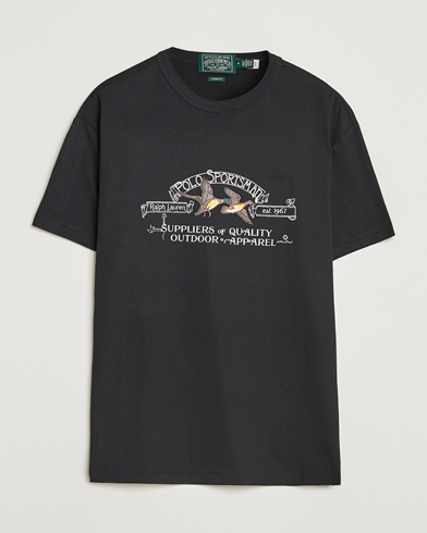 Herre | Polo Ralph Lauren | Polo Ralph Lauren Classic Fit Logo T-Shirt Polo Black