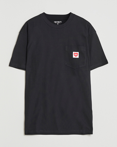 Herre | Carhartt WIP | Carhartt WIP Pocket Heart T-Shirt Black