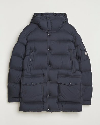 Herre | Moncler | Moncler Bretagne Down Parka Navy