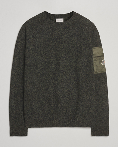 Herre | Moncler | Moncler Wool Crew Neck Military