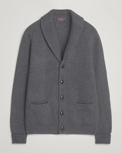 Herre | Morris | Morris Brayden Shawl Cardigan Grey