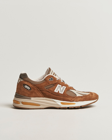 Herre | New Balance Made In US & UK | New Balance Made in Made In UK 991 Sneakers Brown