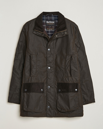 Herre | Barbour Lifestyle | Barbour Lifestyle Modern Border Wax Jacket Brown