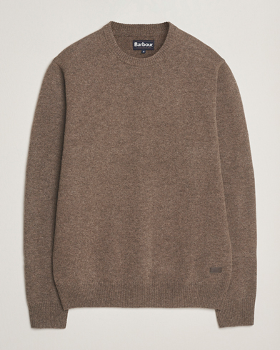 Herre | Barbour Lifestyle | Barbour Lifestyle Patch Crew Dark Stone