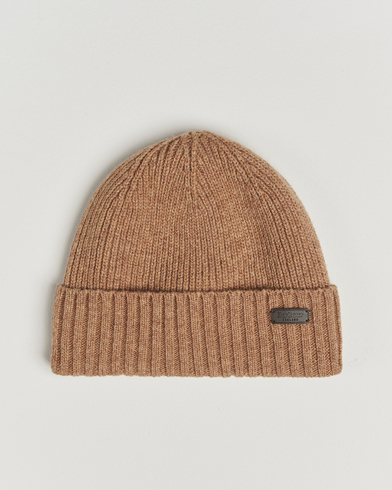 Herre | Barbour Lifestyle | Barbour Lifestyle Carlton Wool Beanie Military Brown