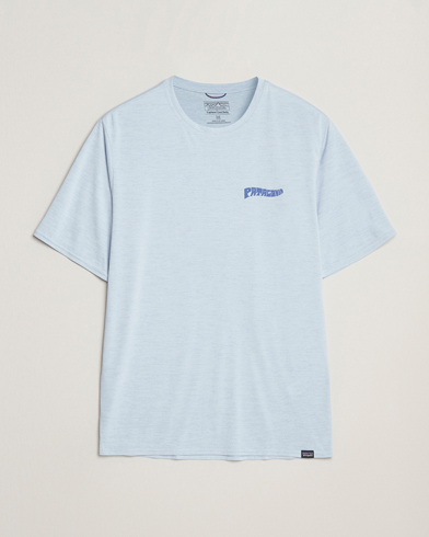 Herre | Patagonia | Patagonia Cap Cool Daily Graphic T-Shirt Fleck Blue