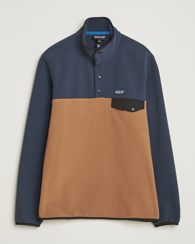 Herre | Patagonia | Patagonia Synch Snap T Half Zip Fleece Deer Brown