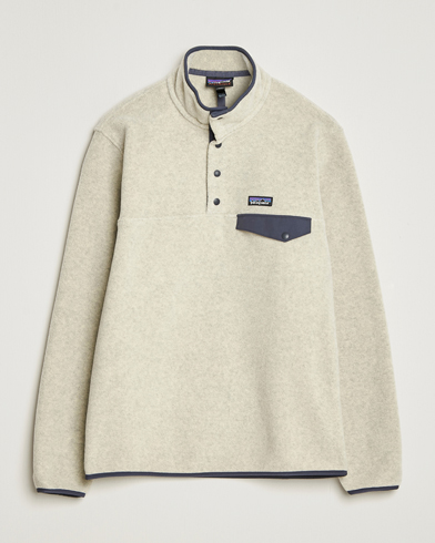 Herre | Patagonia | Patagonia Synch Snap T Half Zip Fleece Oatmeal Heather