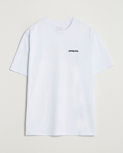 Herre | Patagonia | Patagonia P-6 Logo T-Shirt White