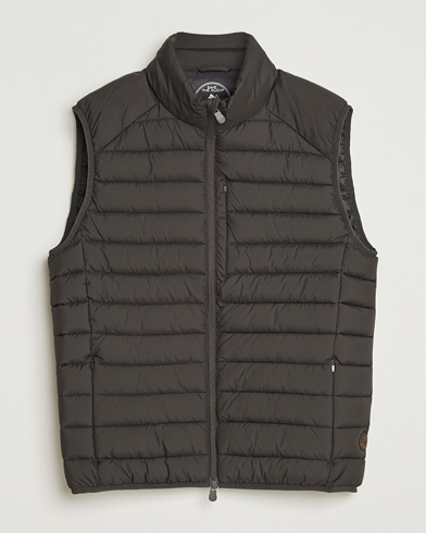 Herre | Save The Duck | Save The Duck Rhus Matt Lightweight Vest Brown Black