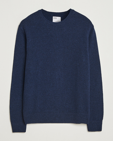 Herre | Colorful Standard | Colorful Standard Classic Merino Wool Crew Neck Marine Blue