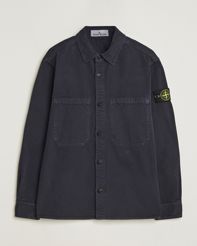 Herre | Stone Island | Stone Island Organic Panama Cotton Overshirt Ink