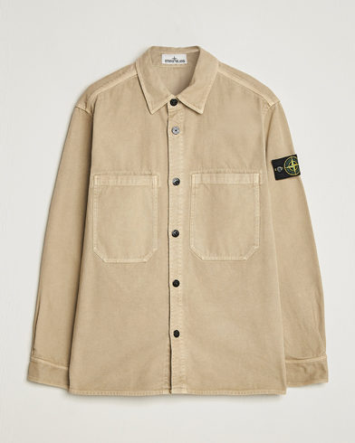 Herre | Stone Island | Stone Island Organic Panama Cotton Overshirt Desert