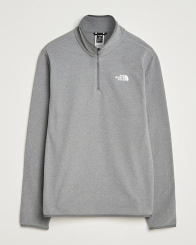 Herre | The North Face | The North Face Glacier Fleece 1/4 Zip Grey