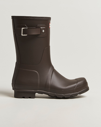 Herre | Hunter Boots | Hunter Boots Original Short Boot Dark Brown
