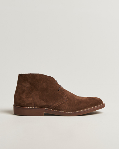 Loake 1880 Sahara Suede Chukka Dark Brown – Brun