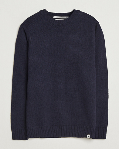 Herre | Peregrine | Peregrine Maker's Stitch Merino Crew Navy