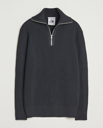 Herre | S.N.S. Herning | S.N.S. Herning Fender Wool Half-Zip Molten Grey