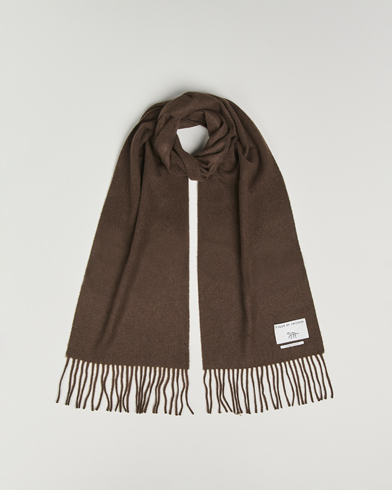 Herre | Tiger of Sweden | Tiger of Sweden Sylan Wool Scarf Brown Olive