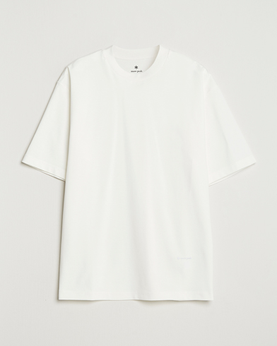 Herre | Snow Peak | Snow Peak Organic Cotton T-Shirt White