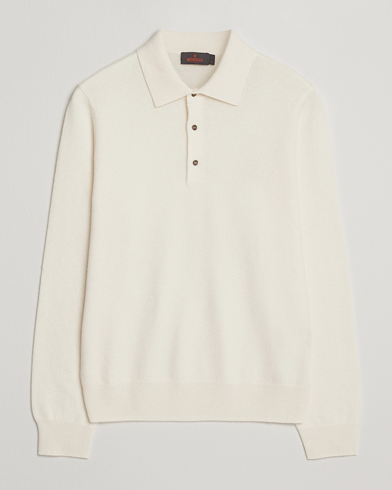 Herre | Morris | Morris Cashmere Polo Neck Off White