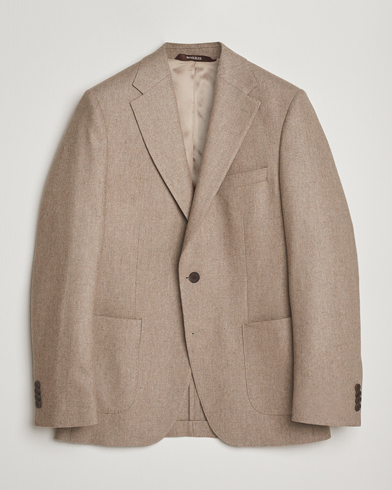 Herre | Morris | Morris Flannel Wool Blazer Khaki