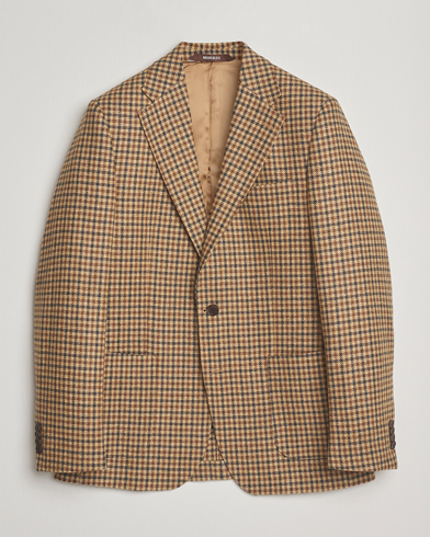 Herre | Morris | Morris Wool Sport Check Jacket Brown