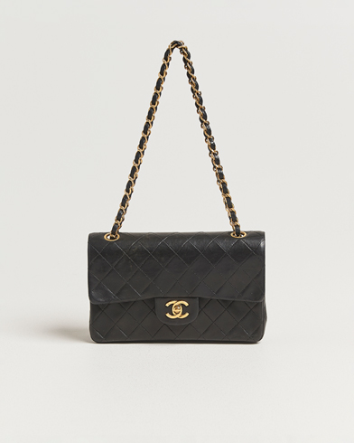 Herre | Chanel Pre-Owned | Chanel Pre-Owned Classic Double Flap Small Lambskin Black