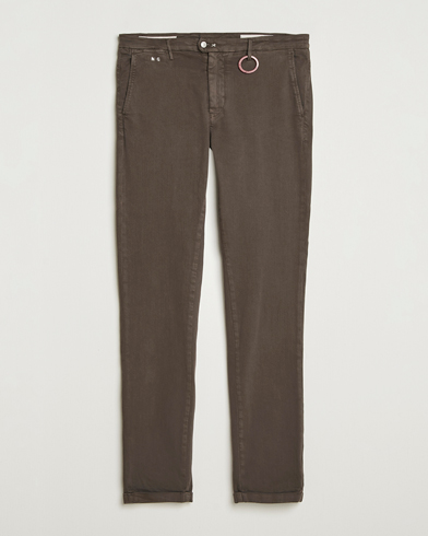 Herre | Tramarossa | Tramarossa Luis Superstrech Cotton Chino Brown