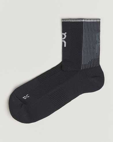 Herre | On | ON Performance Run Sock Mid Black
