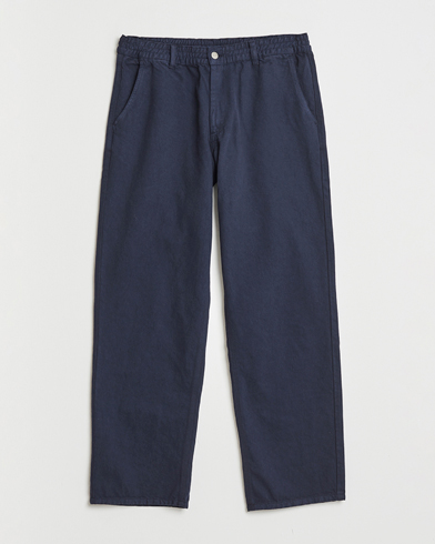 Herre | Forét | Forét Clay Twill Pants Navy
